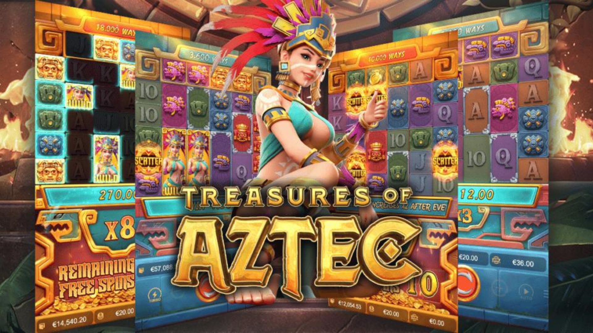 fitur game slot treasures of aztec