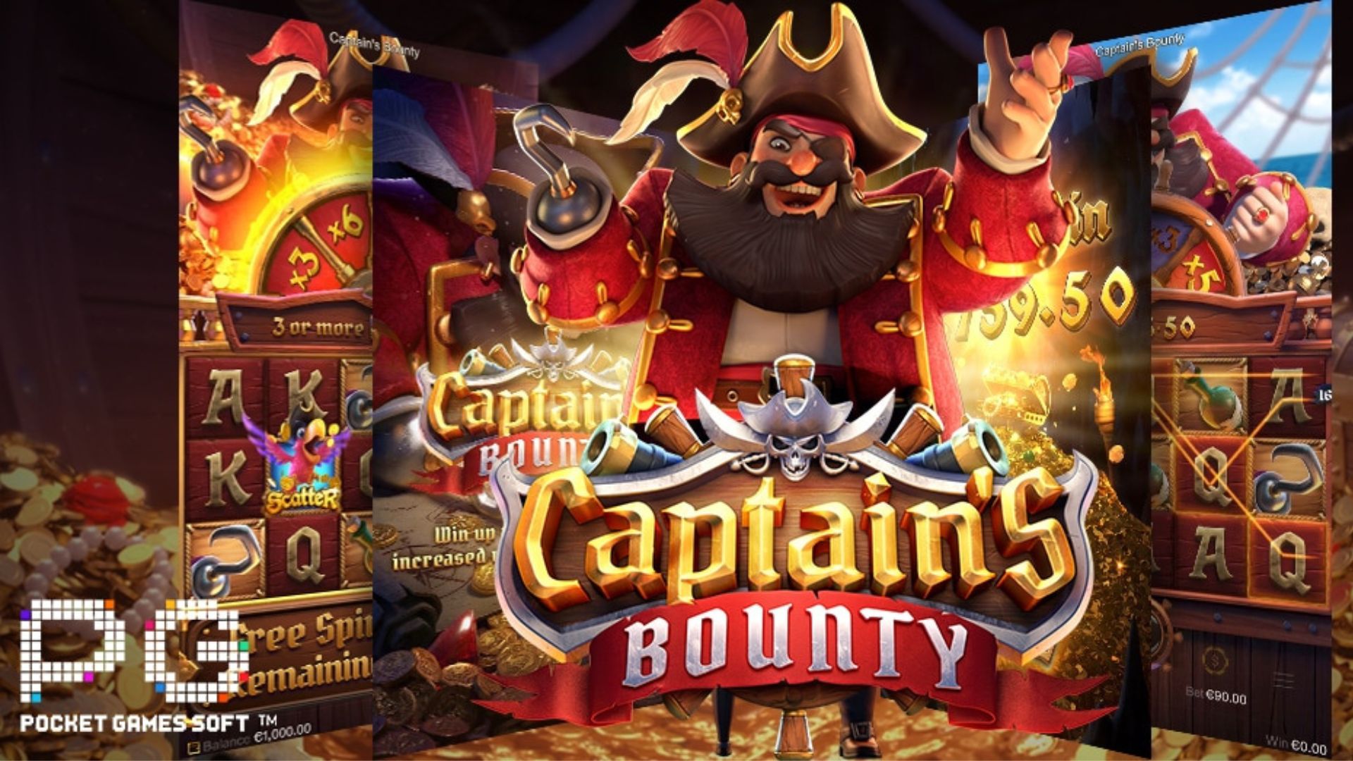 fitur slot captain's bounty