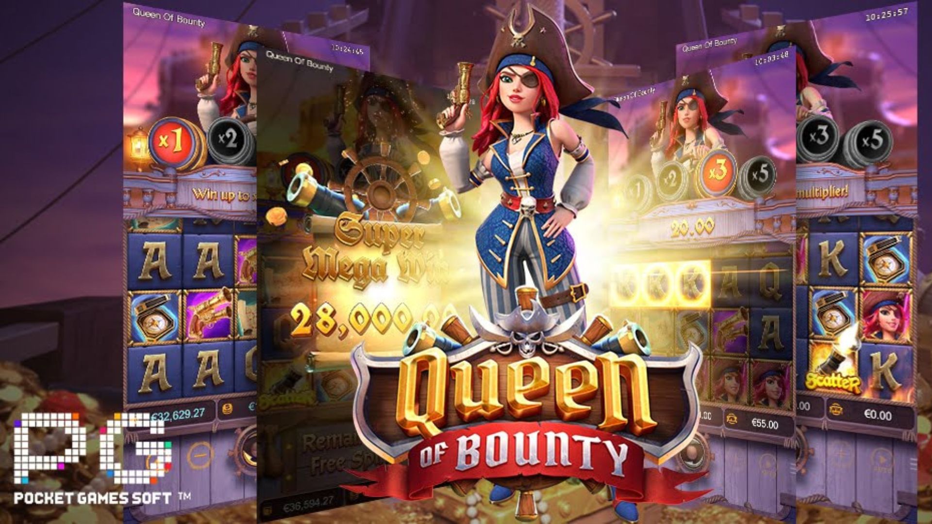 fitur slot queen of bounty