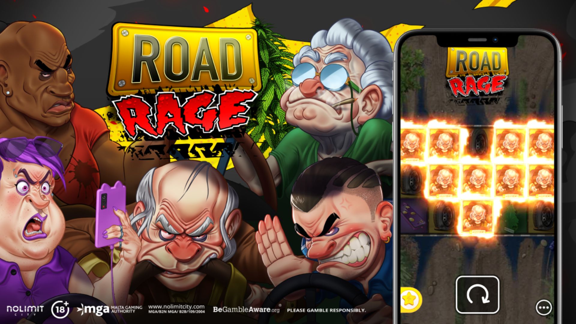 game slot road rage