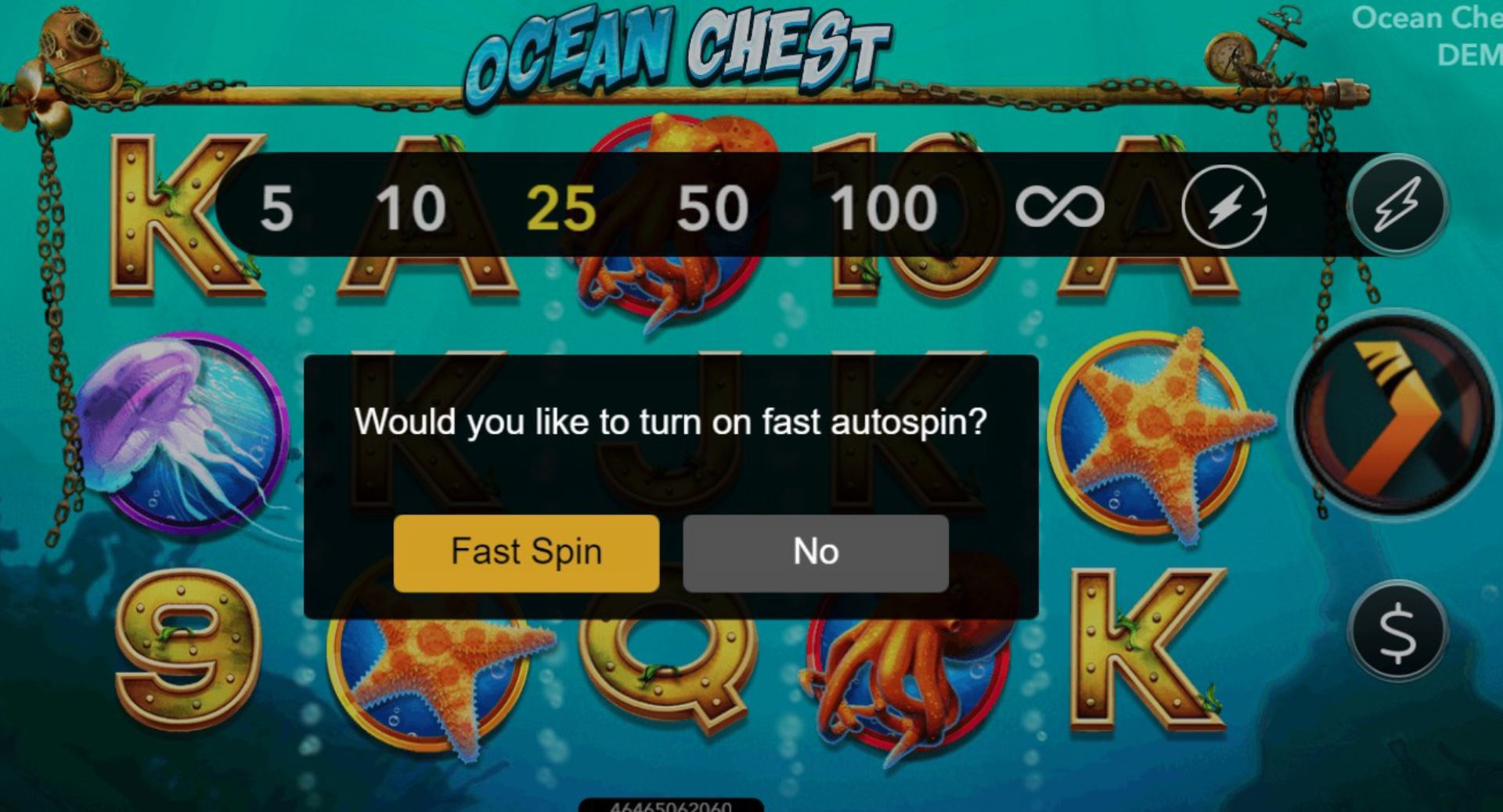 fitur autoplay slot ocean chest