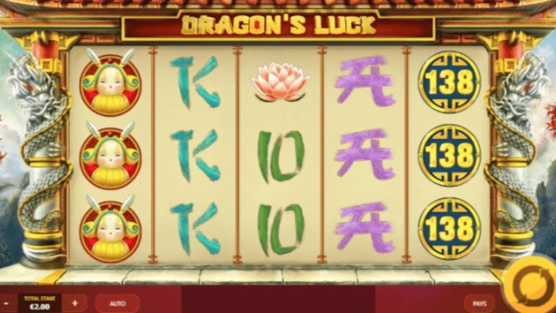 fitur dragon's luck