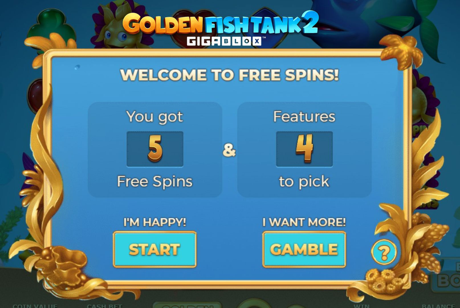 fitur freespin slot golden fish tank 2 gigablox