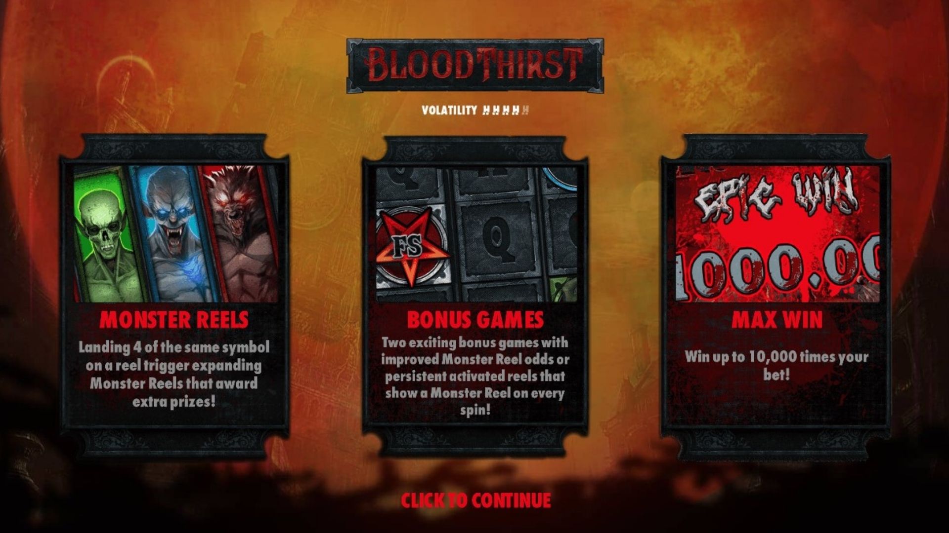 fitur game slot bloodthirst