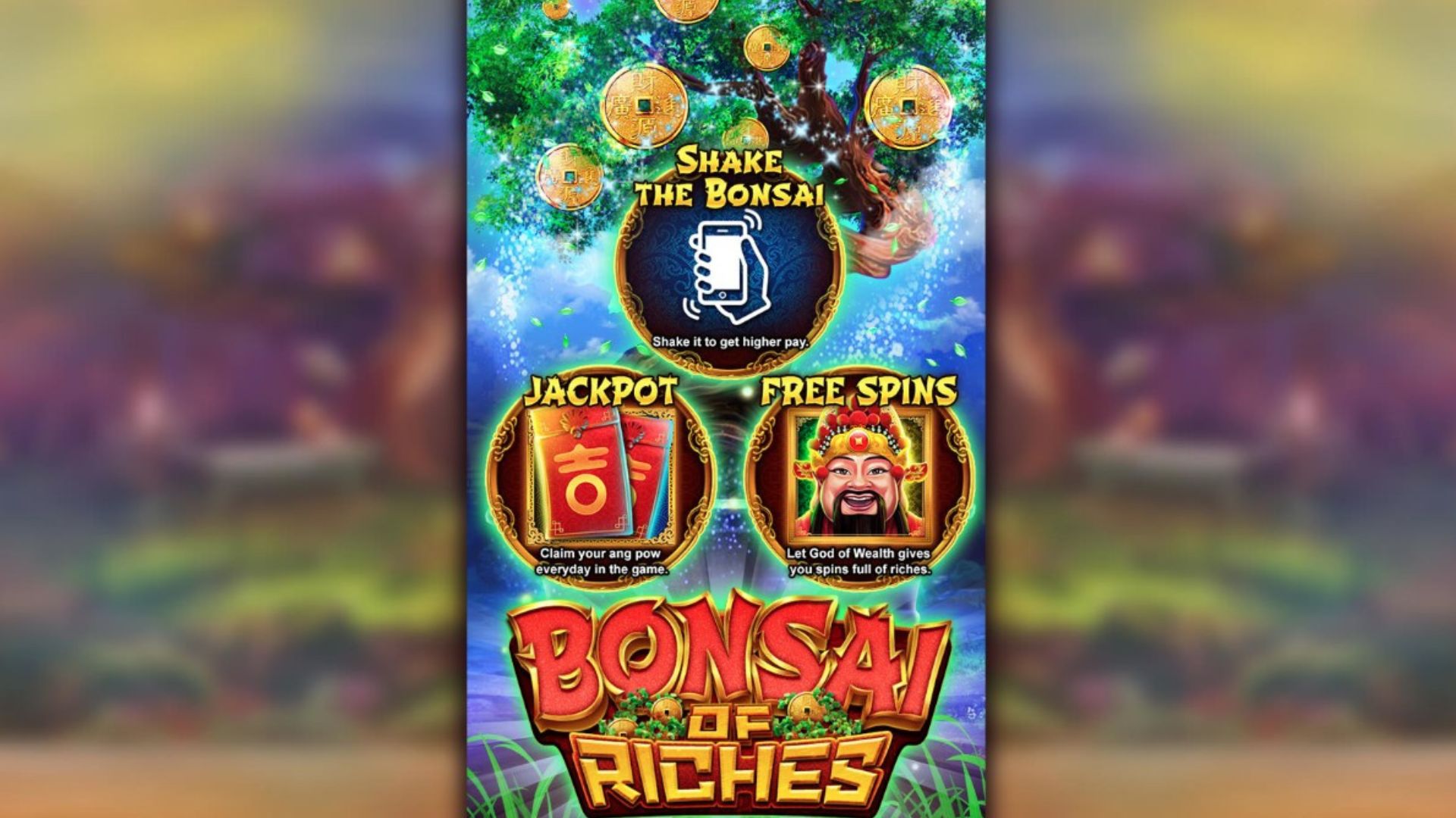 fitur game slot bonsai of riches