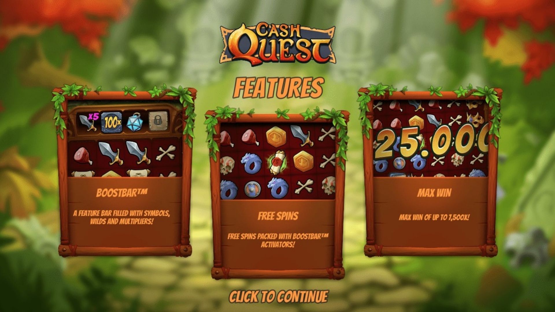 fitur game slot cash quest