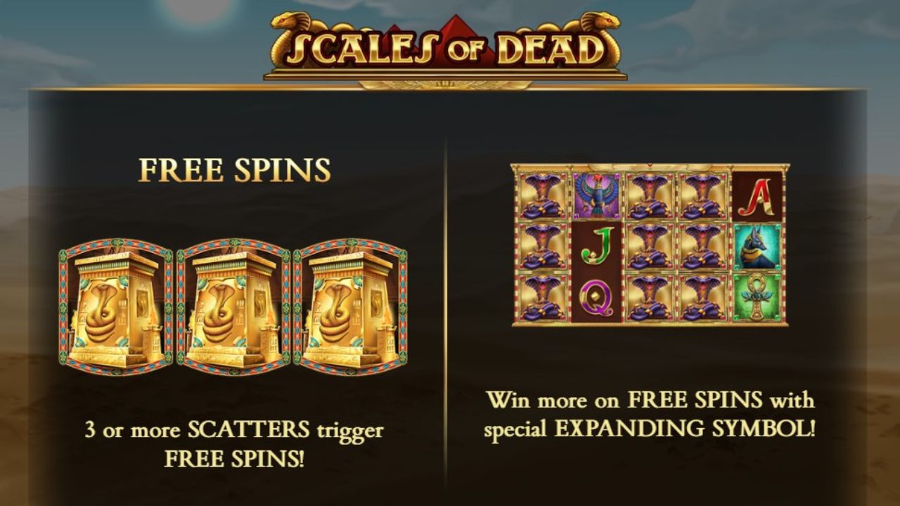 fitur game slot scales of dead