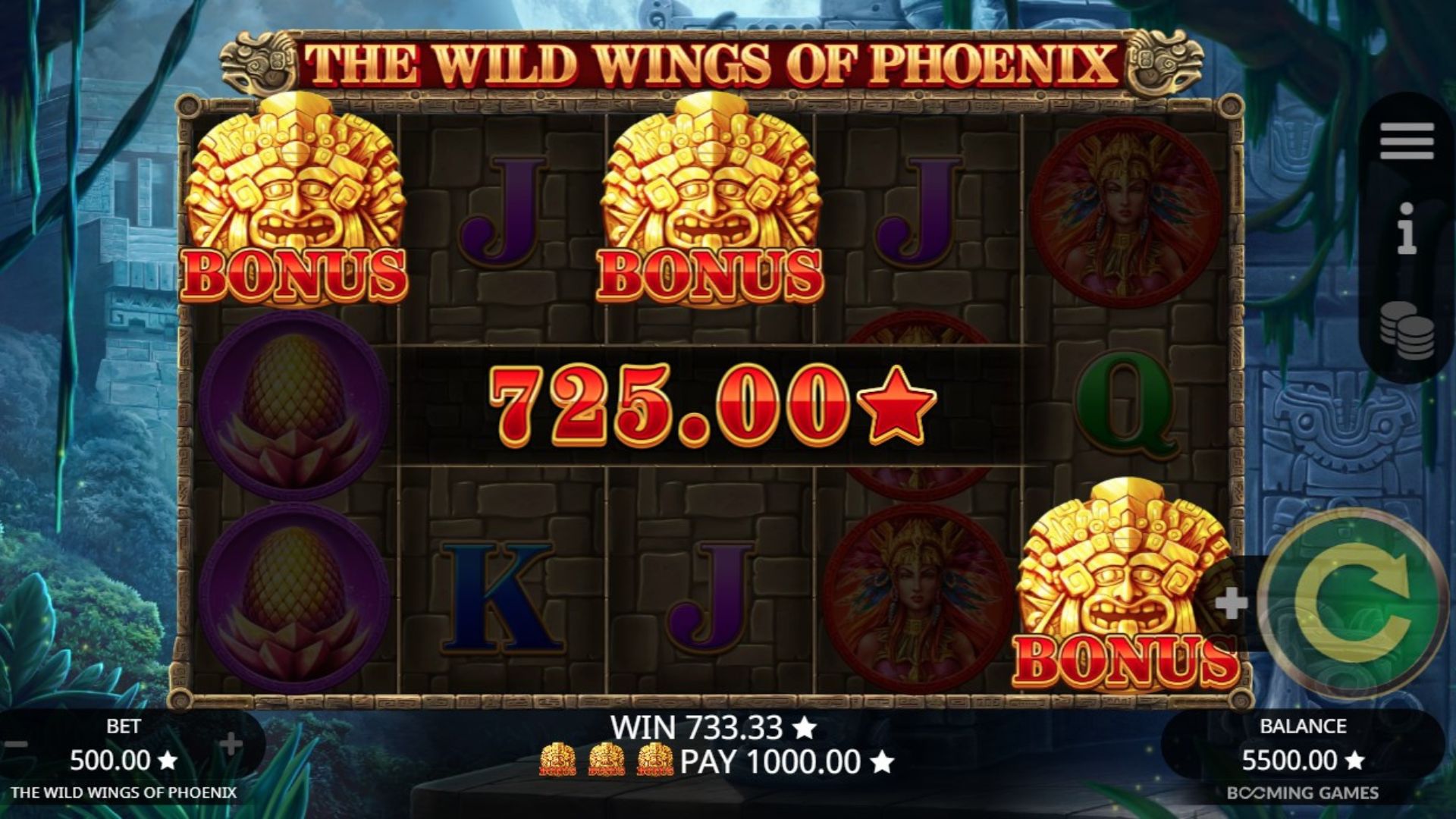 fitur game slot the wild wings of phoenix