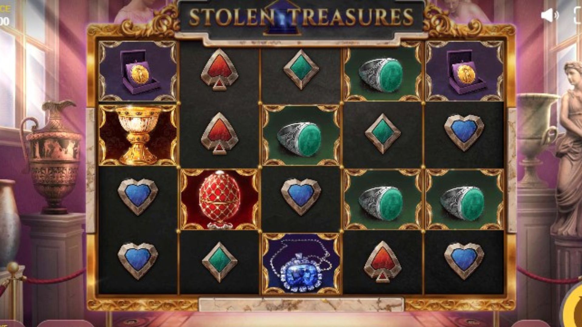 fitur stolen treasures