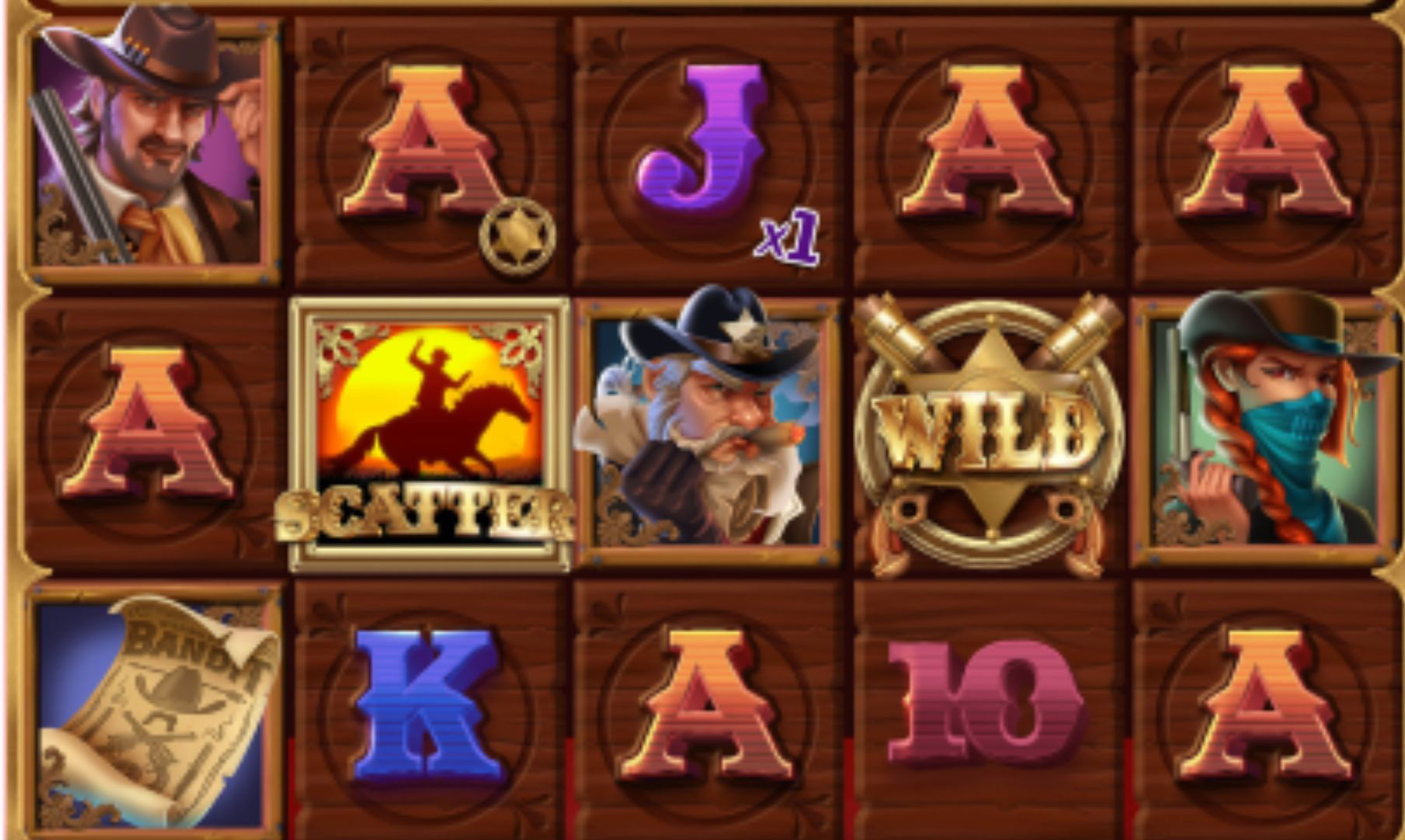 gamepla slot wild west saloon