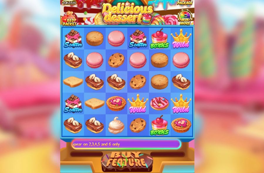 gameplay slot delicious dessert