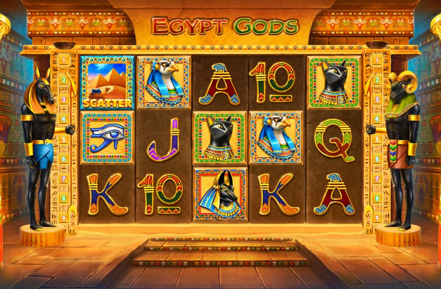 gameplay slot egypt gods