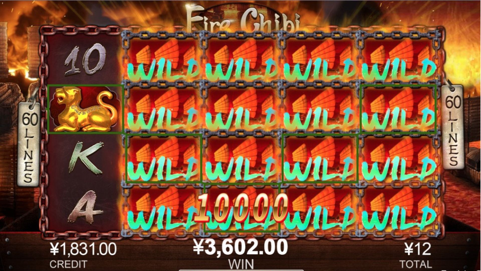 gameplay slot fire chibi