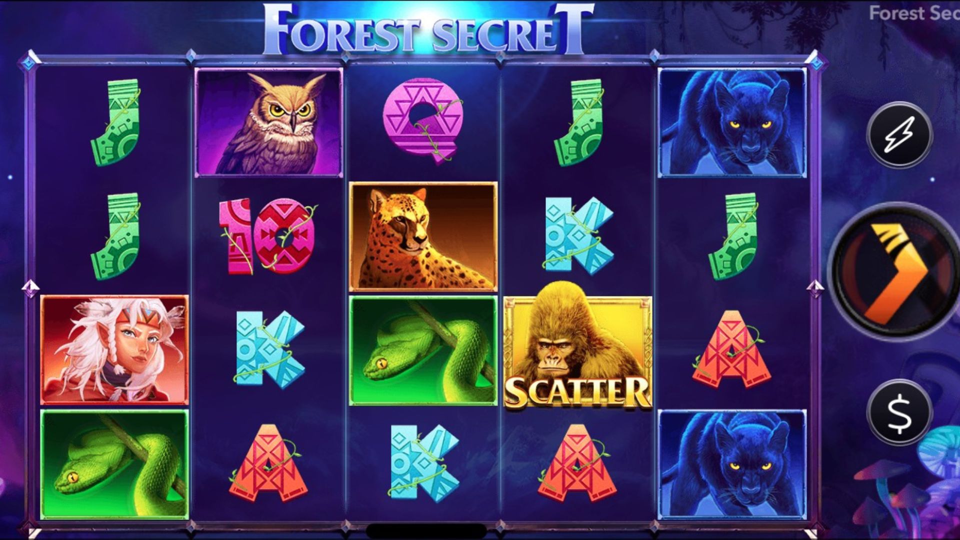 gameplay slot forest secret