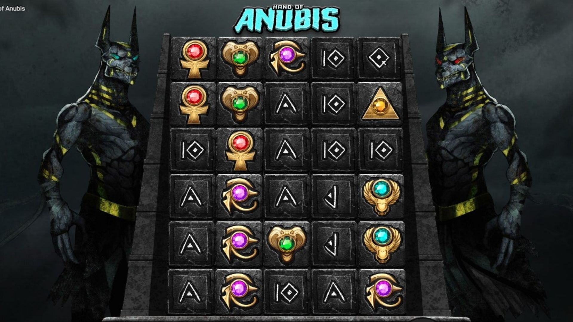 gameplay slot hand of anubis