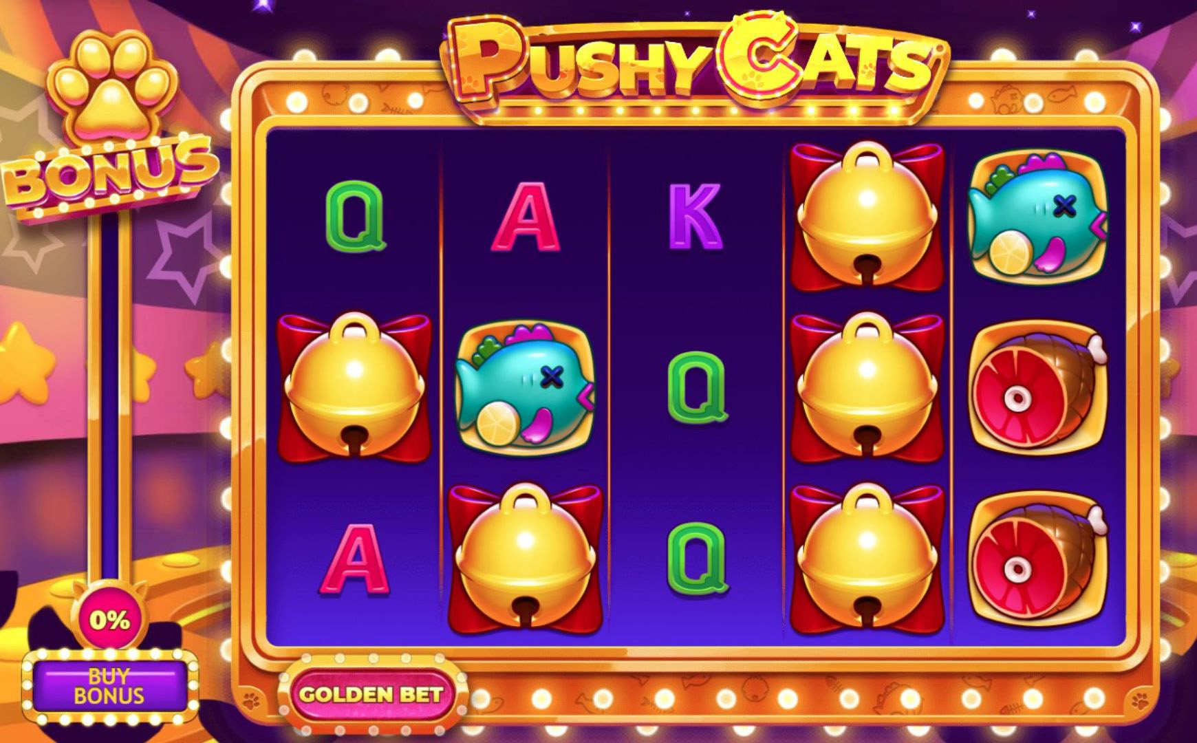 gameplay slot pushy cats