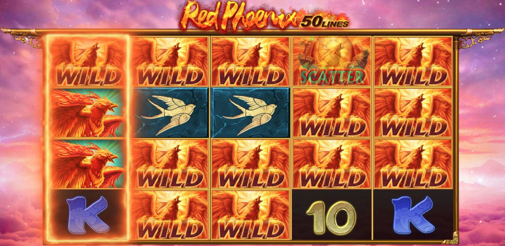 gameplay slot red phoenix