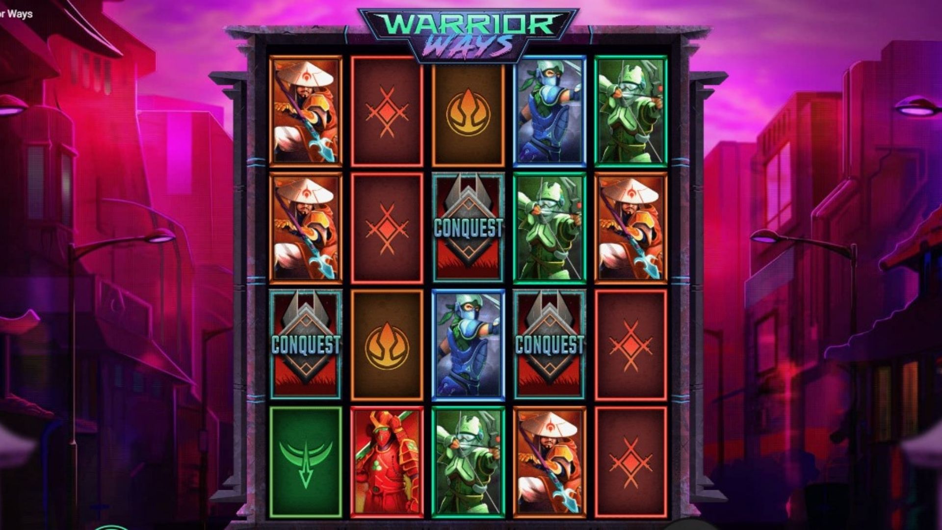 gameplay slot warrior ways