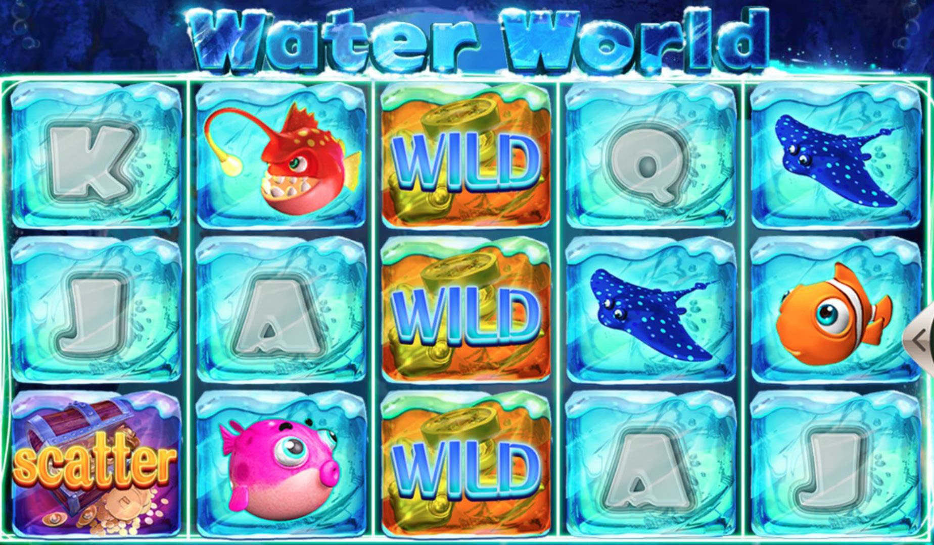 gameplay slot water world
